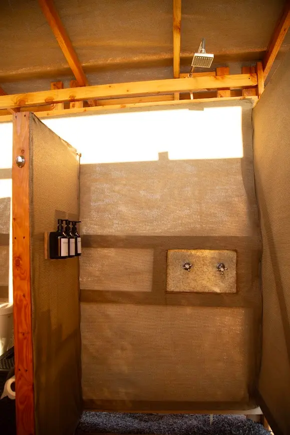 Ocean Camp shower Area